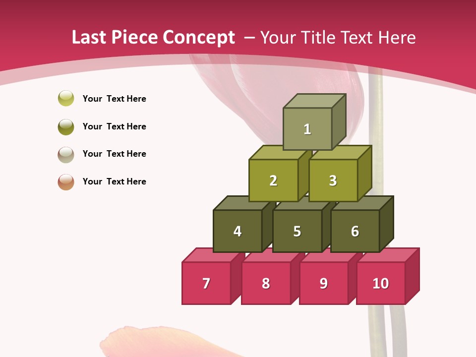 Excellent Lovely Flower PowerPoint Template