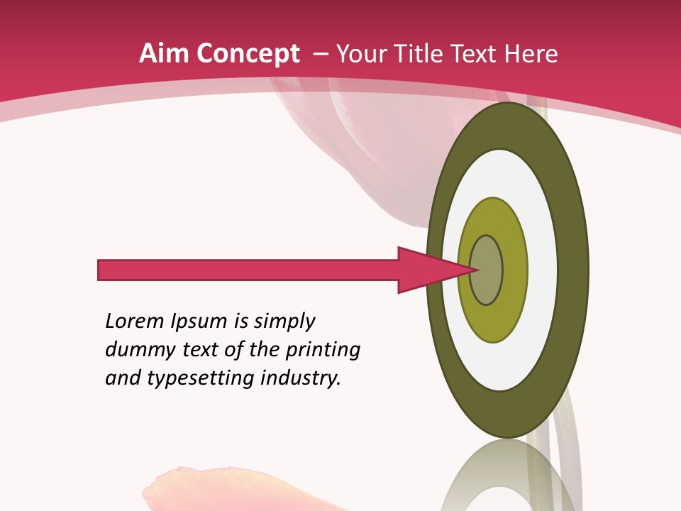 Excellent Lovely Flower PowerPoint Template