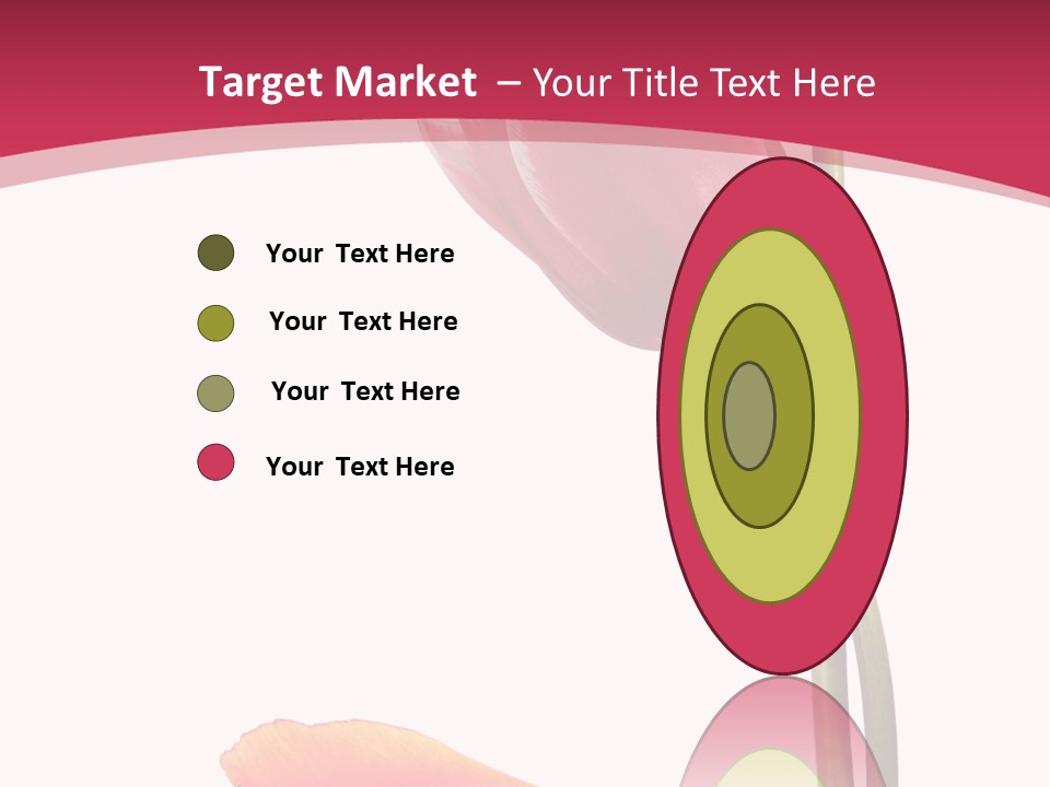 Excellent Lovely Flower PowerPoint Template