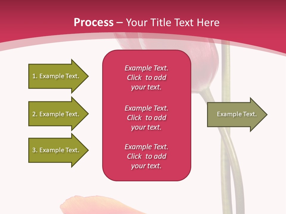 Excellent Lovely Flower PowerPoint Template