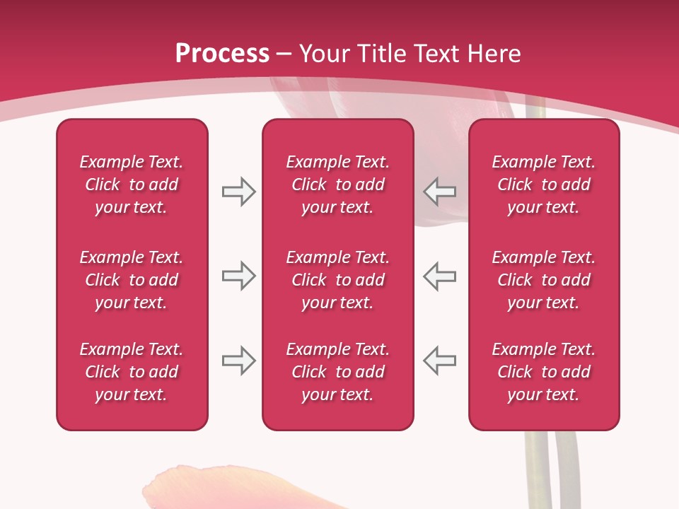 Excellent Lovely Flower PowerPoint Template
