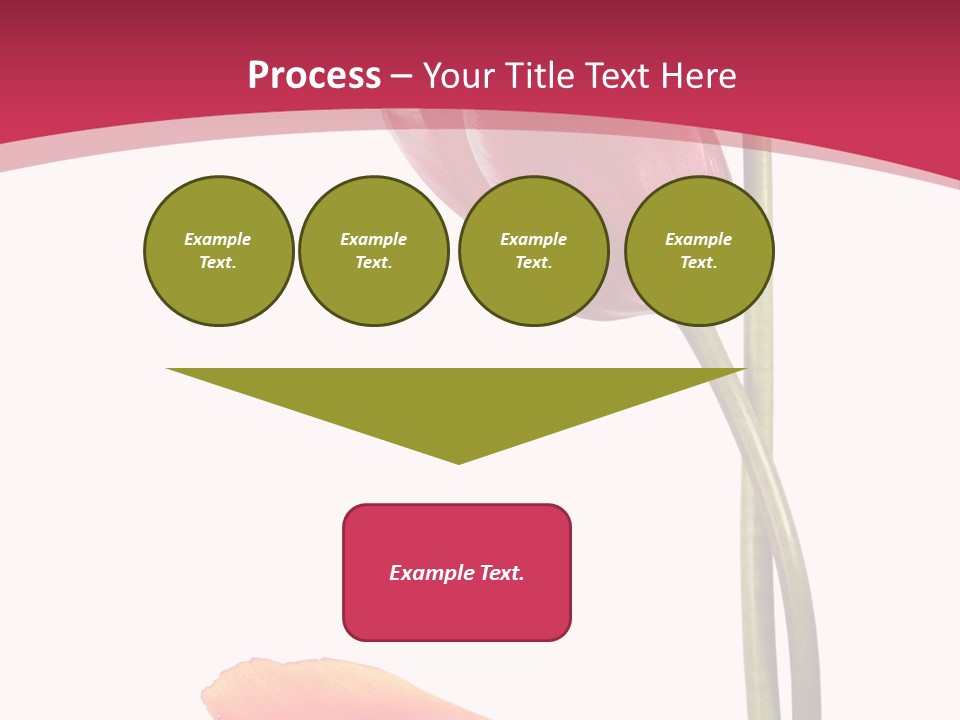 Excellent Lovely Flower PowerPoint Template