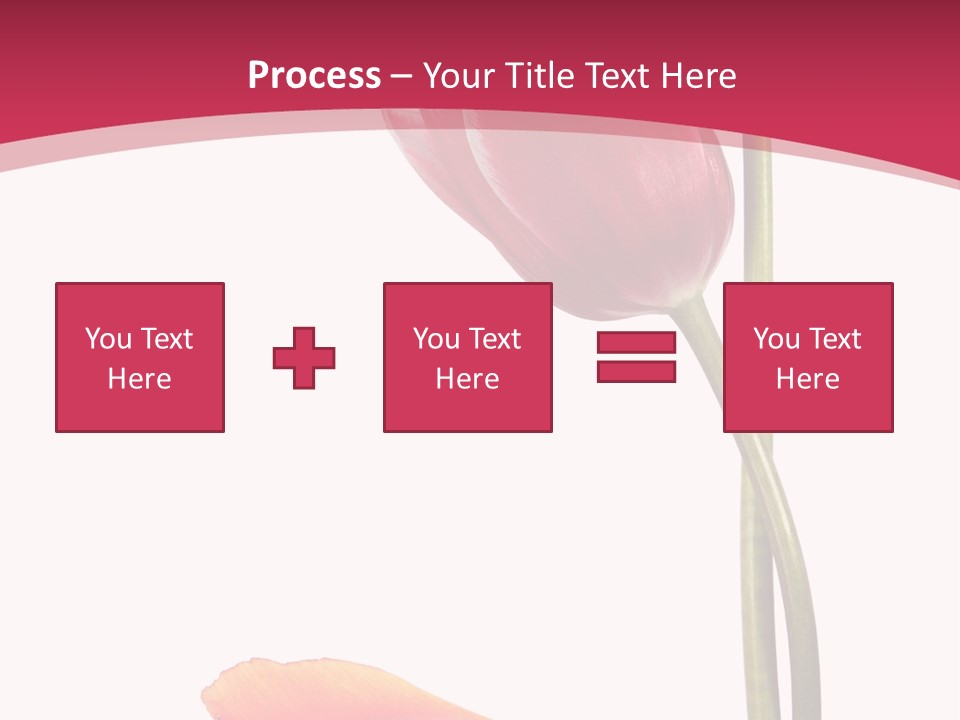 Excellent Lovely Flower PowerPoint Template