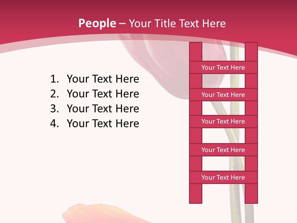 Excellent Lovely Flower PowerPoint Template