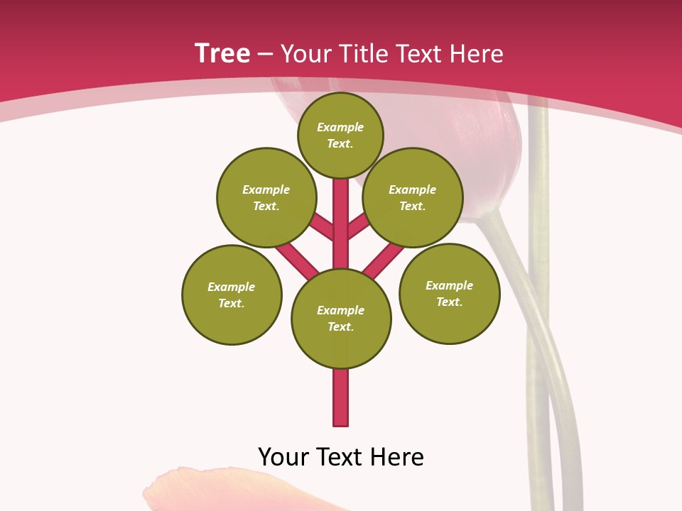 Excellent Lovely Flower PowerPoint Template