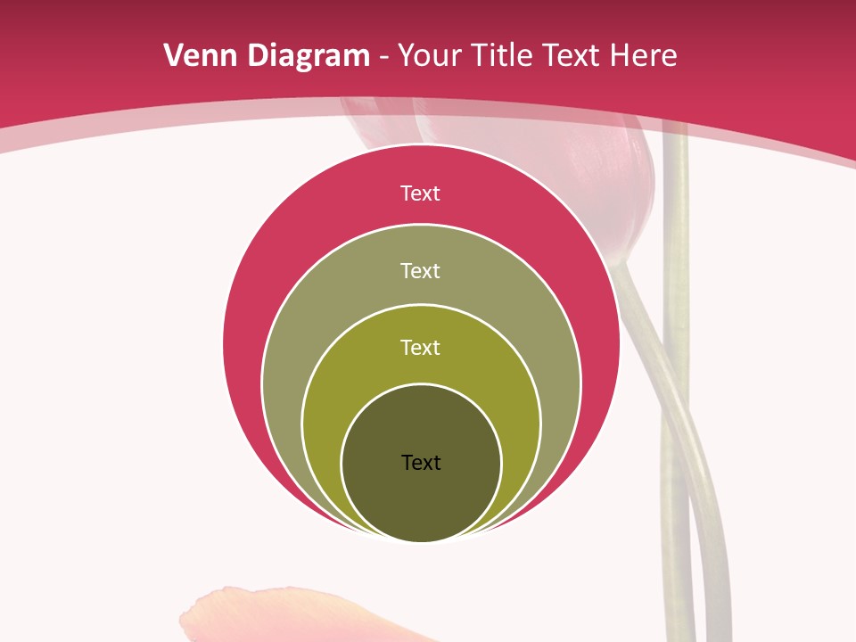 Excellent Lovely Flower PowerPoint Template