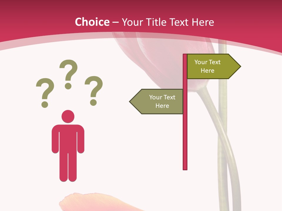 Excellent Lovely Flower PowerPoint Template