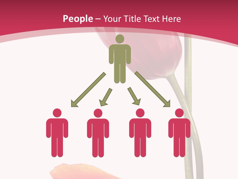 Excellent Lovely Flower PowerPoint Template