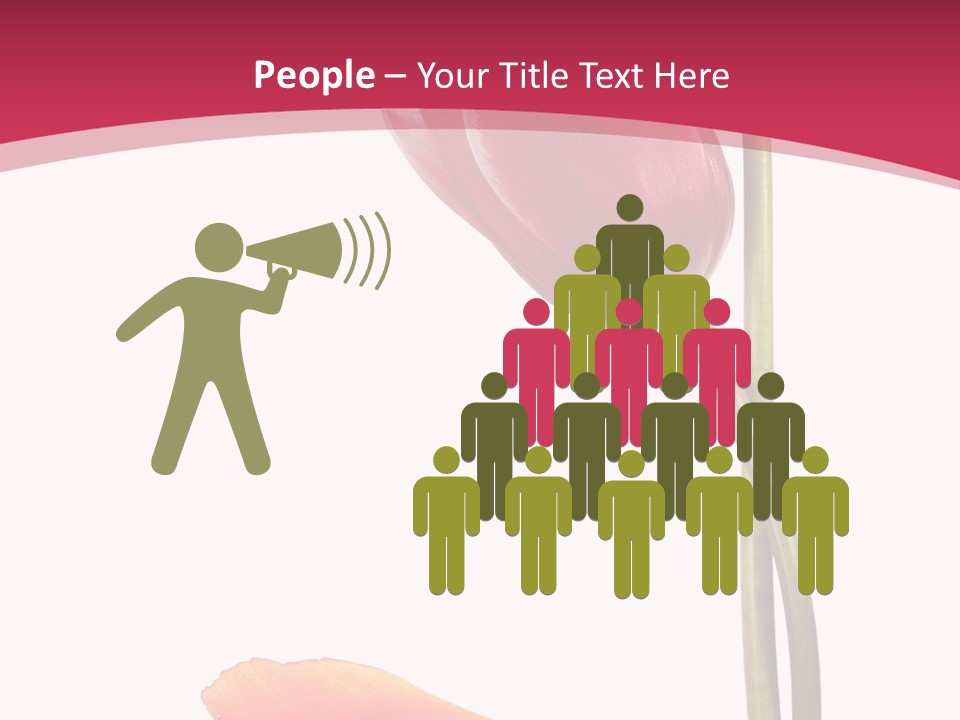 Excellent Lovely Flower PowerPoint Template