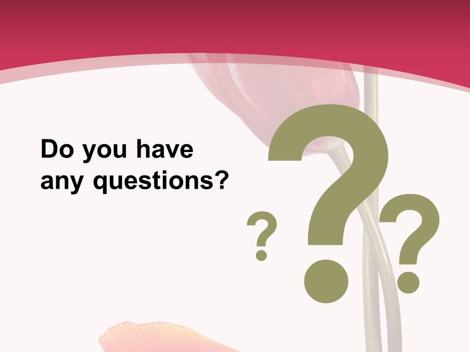 Excellent Lovely Flower PowerPoint Template