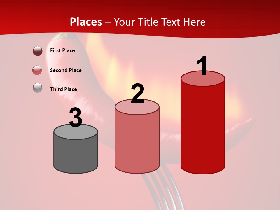 Plant Chili Fire PowerPoint Template