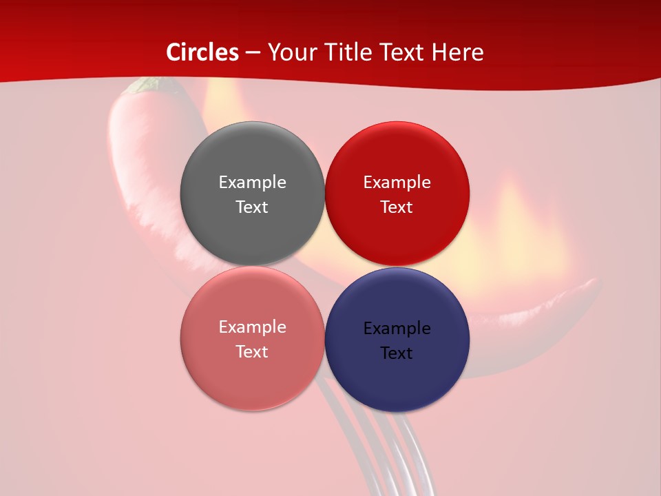 Plant Chili Fire PowerPoint Template