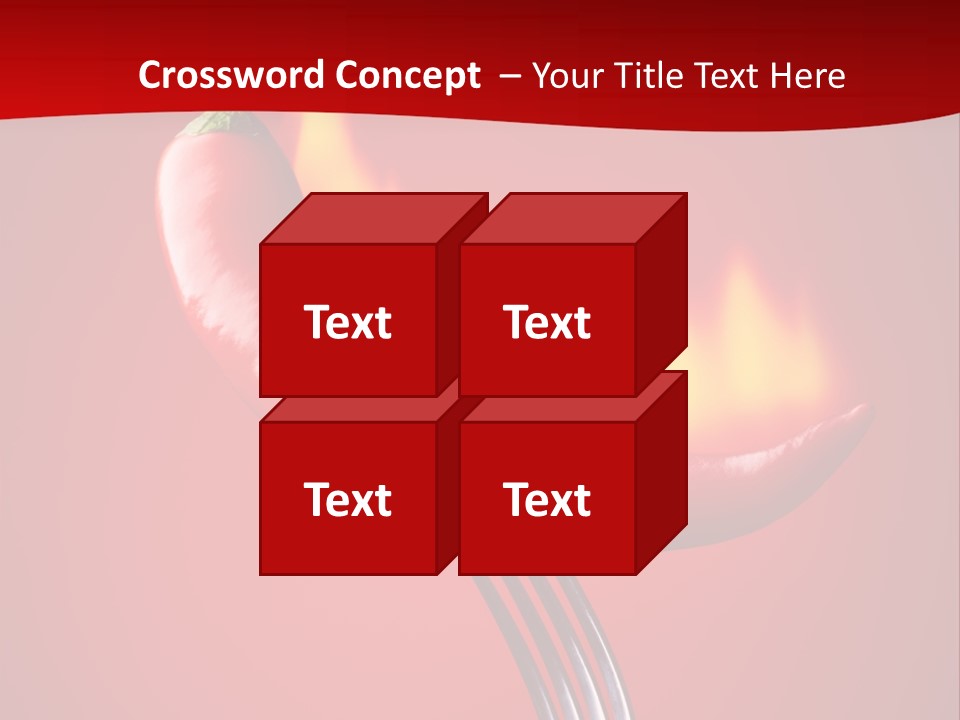 Plant Chili Fire PowerPoint Template