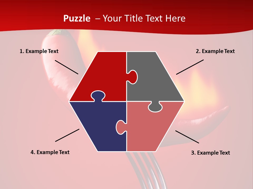 Plant Chili Fire PowerPoint Template