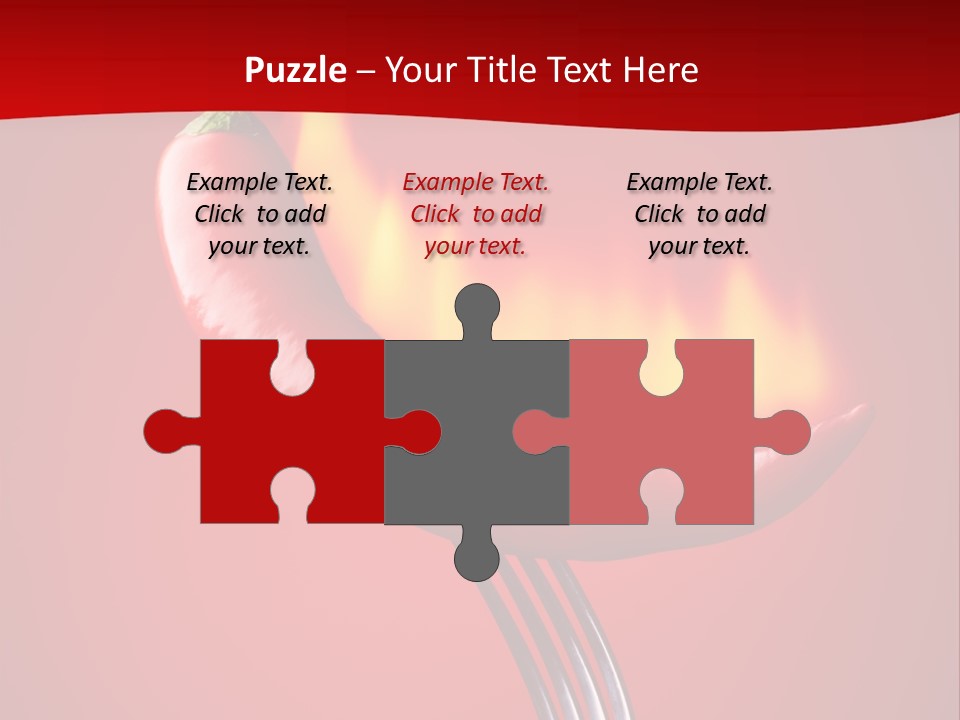 Plant Chili Fire PowerPoint Template