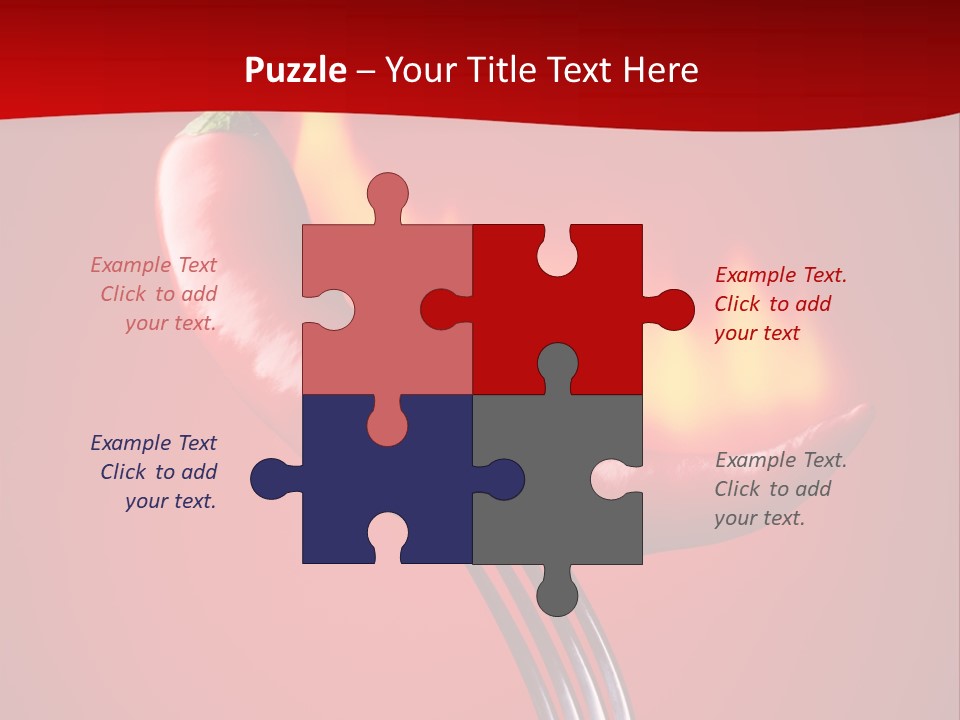 Plant Chili Fire PowerPoint Template