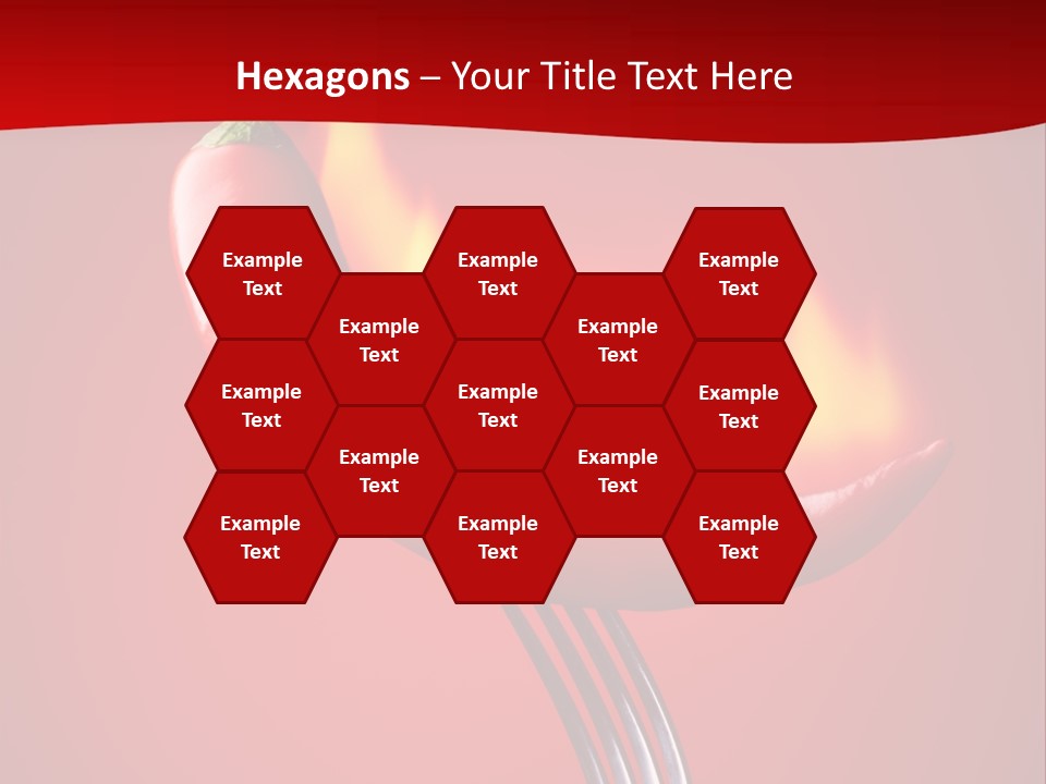 Plant Chili Fire PowerPoint Template