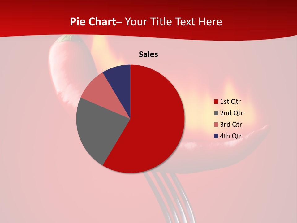 Plant Chili Fire PowerPoint Template