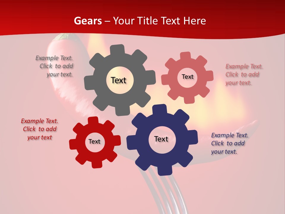 Plant Chili Fire PowerPoint Template