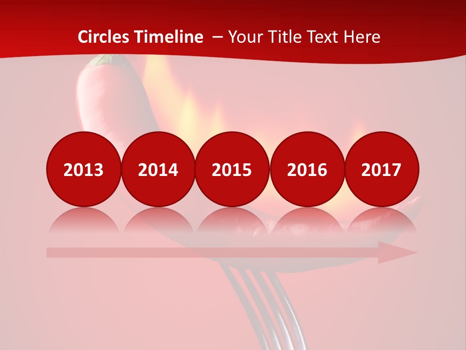 Plant Chili Fire PowerPoint Template