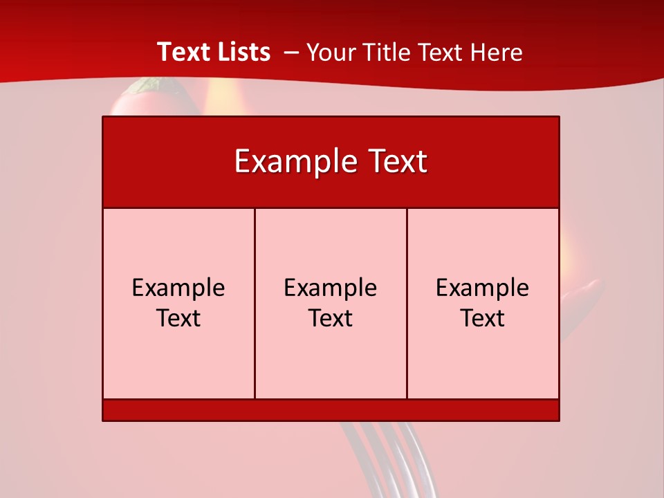 Plant Chili Fire PowerPoint Template