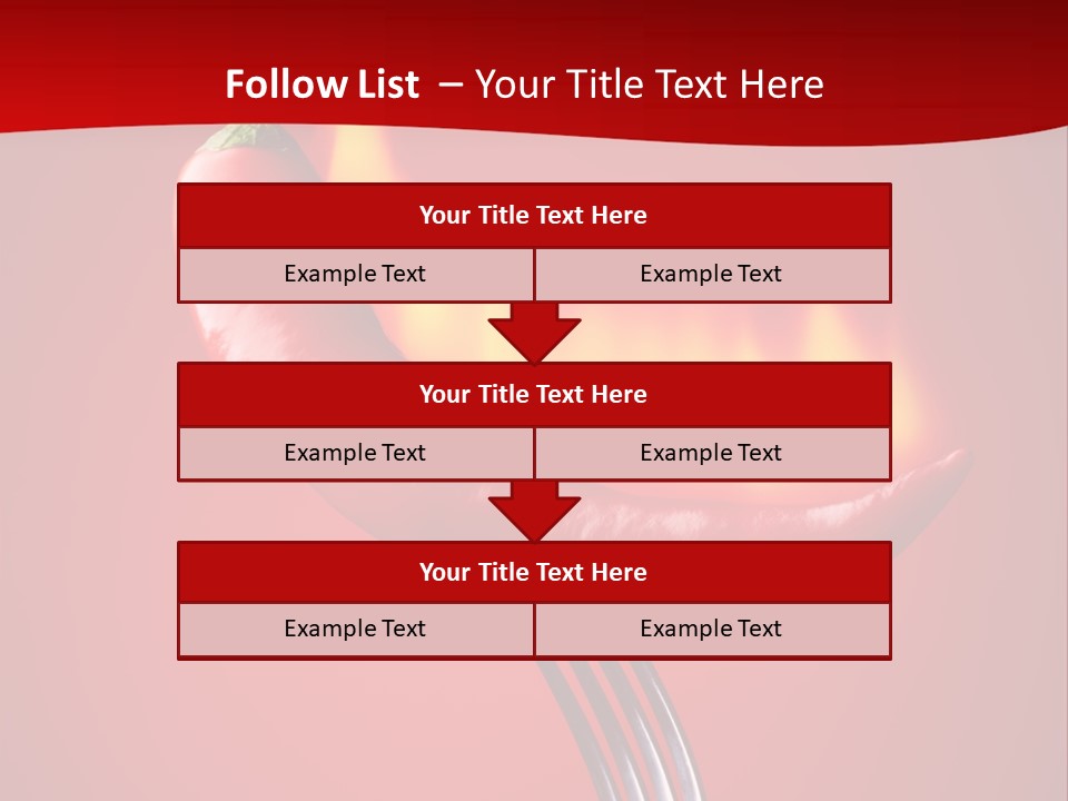 Plant Chili Fire PowerPoint Template