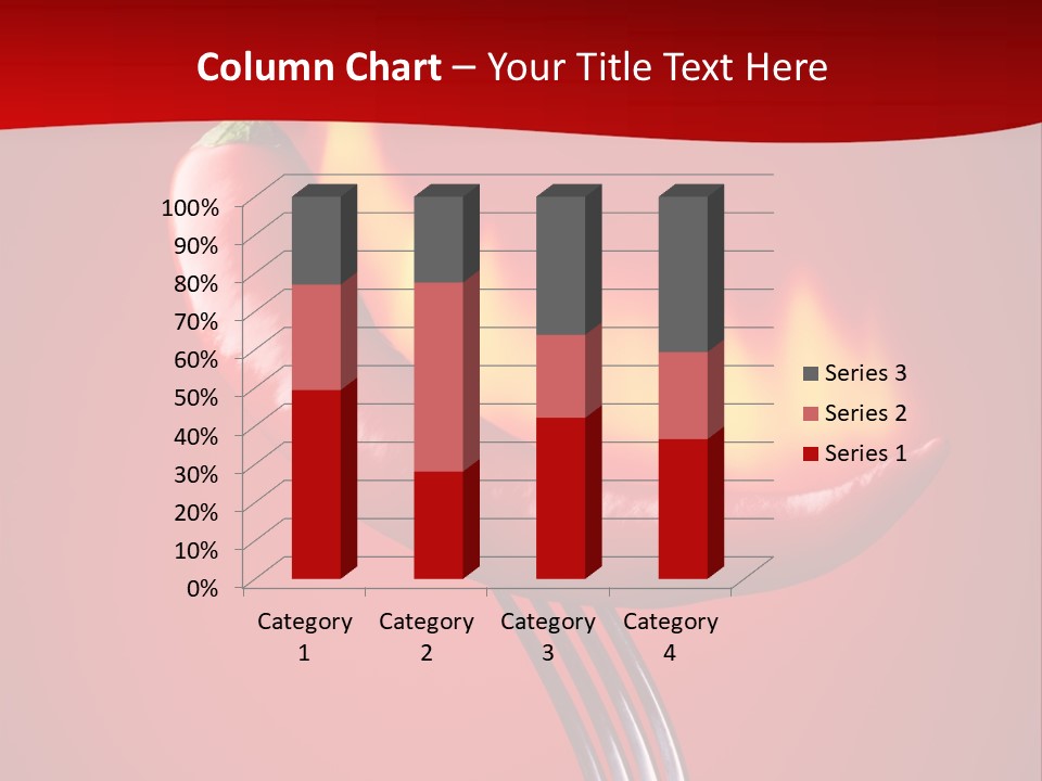 Plant Chili Fire PowerPoint Template