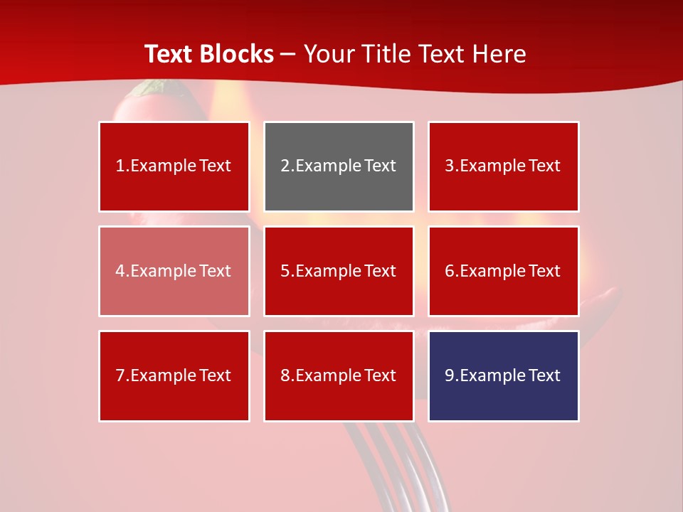 Plant Chili Fire PowerPoint Template