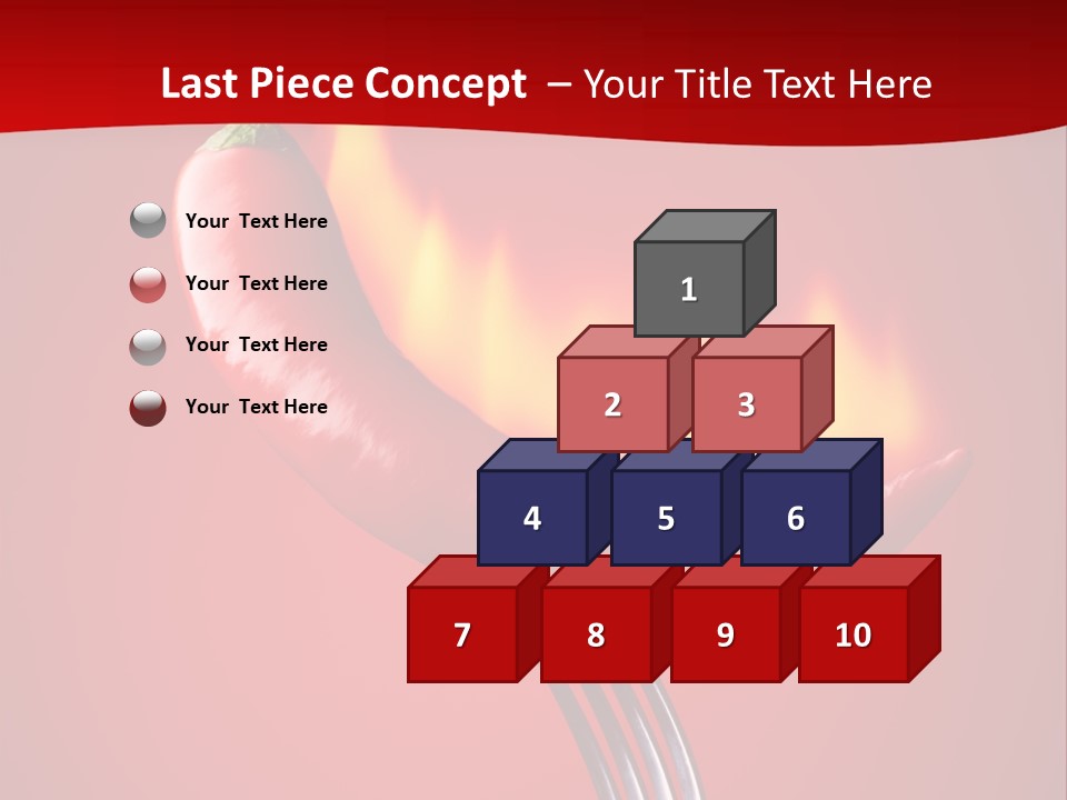 Plant Chili Fire PowerPoint Template