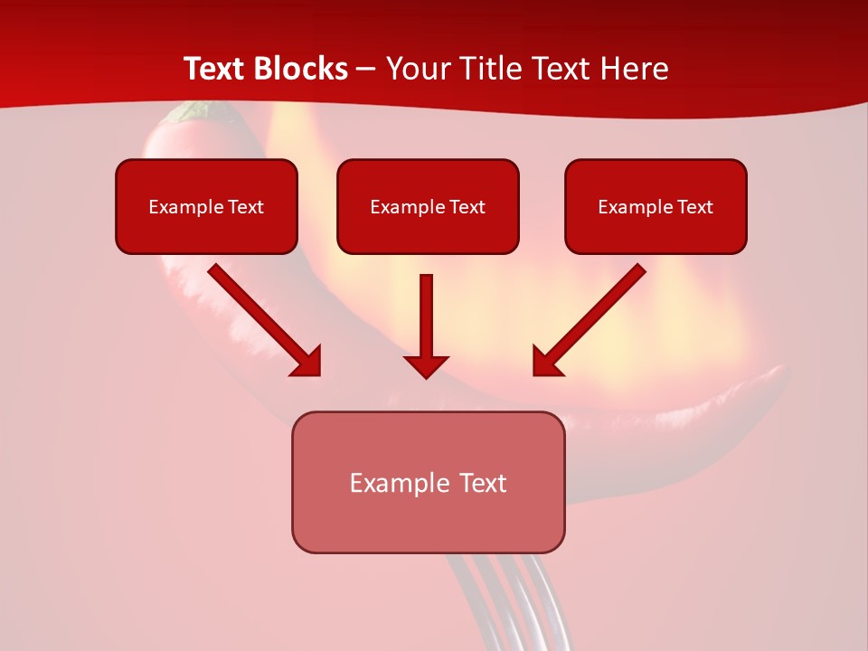 Plant Chili Fire PowerPoint Template