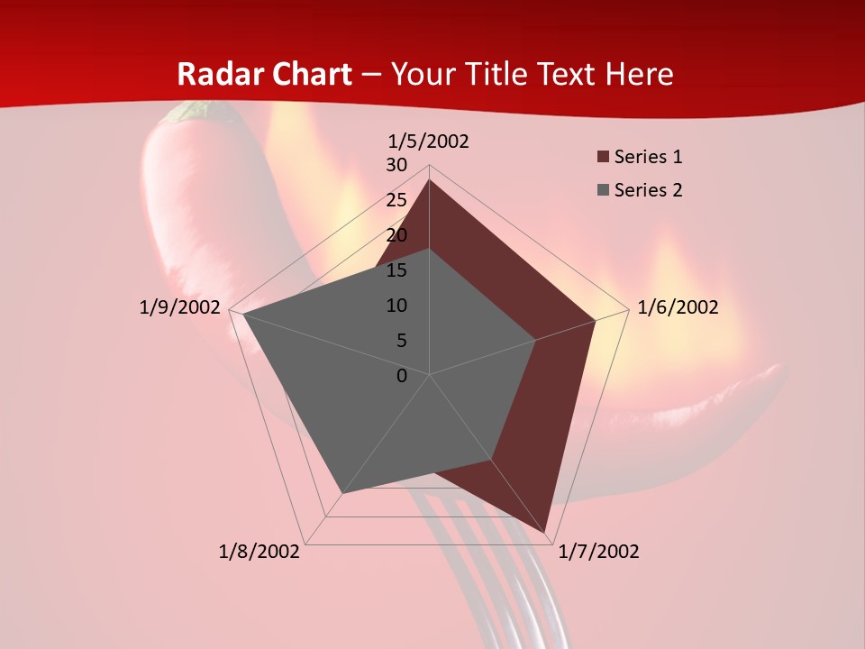 Plant Chili Fire PowerPoint Template