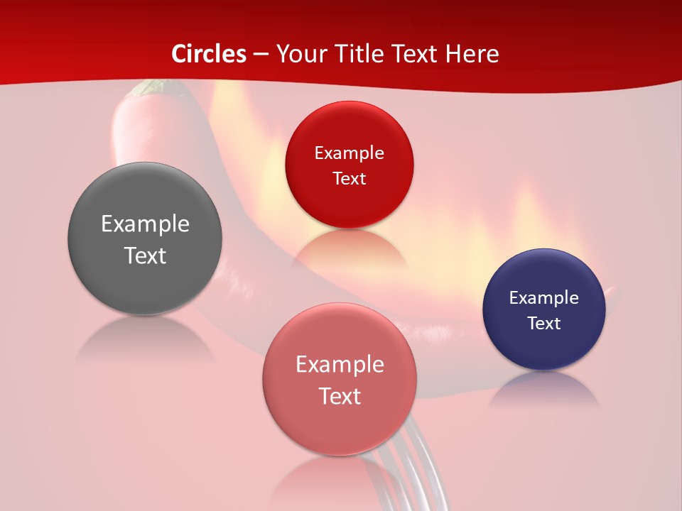 Plant Chili Fire PowerPoint Template