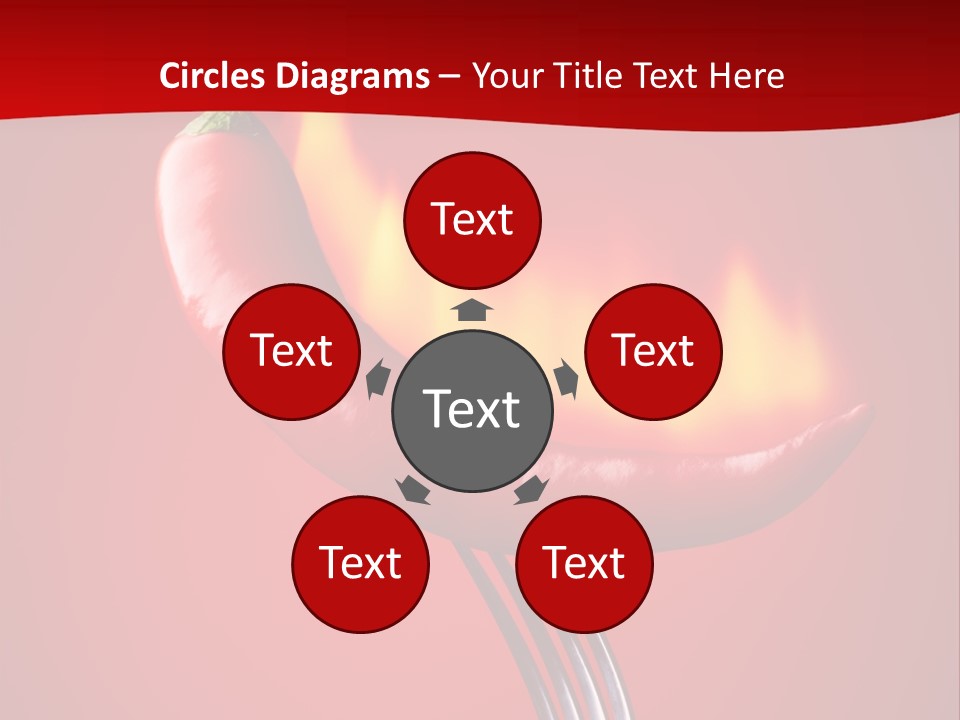 Plant Chili Fire PowerPoint Template