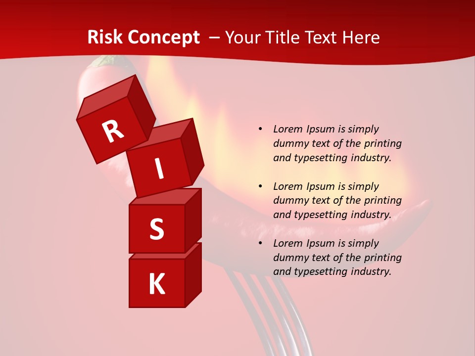 Plant Chili Fire PowerPoint Template