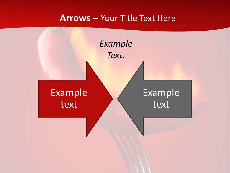 Plant Chili Fire PowerPoint Template