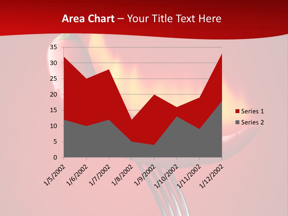 Plant Chili Fire PowerPoint Template