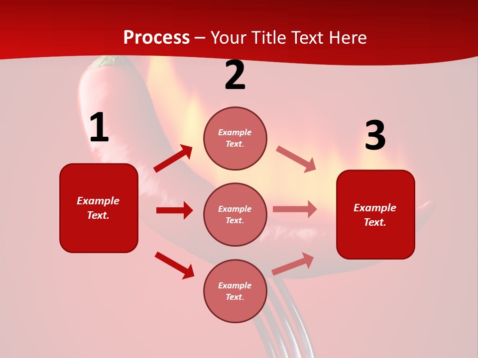 Plant Chili Fire PowerPoint Template