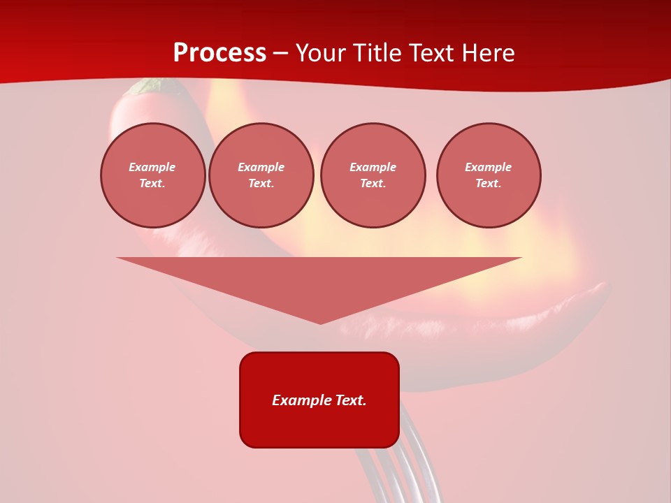 Plant Chili Fire PowerPoint Template