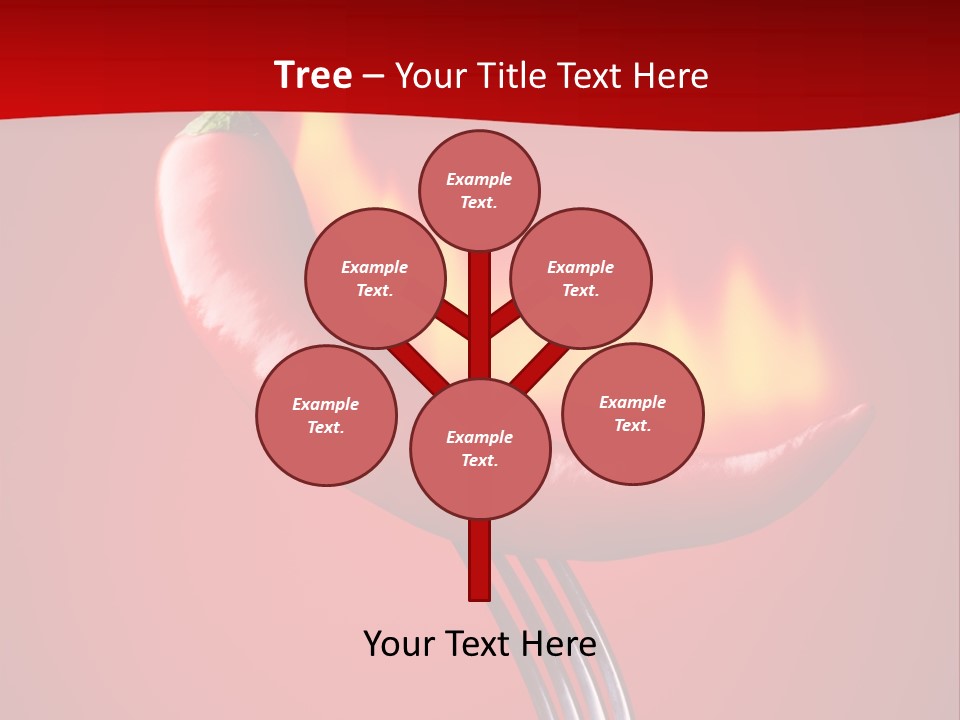 Plant Chili Fire PowerPoint Template