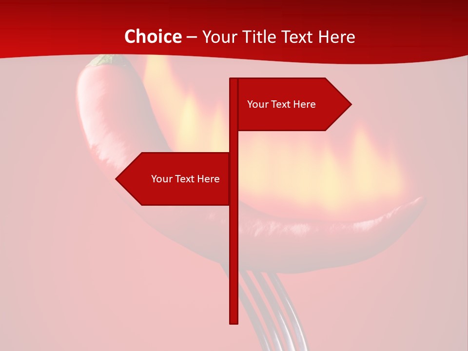 Plant Chili Fire PowerPoint Template