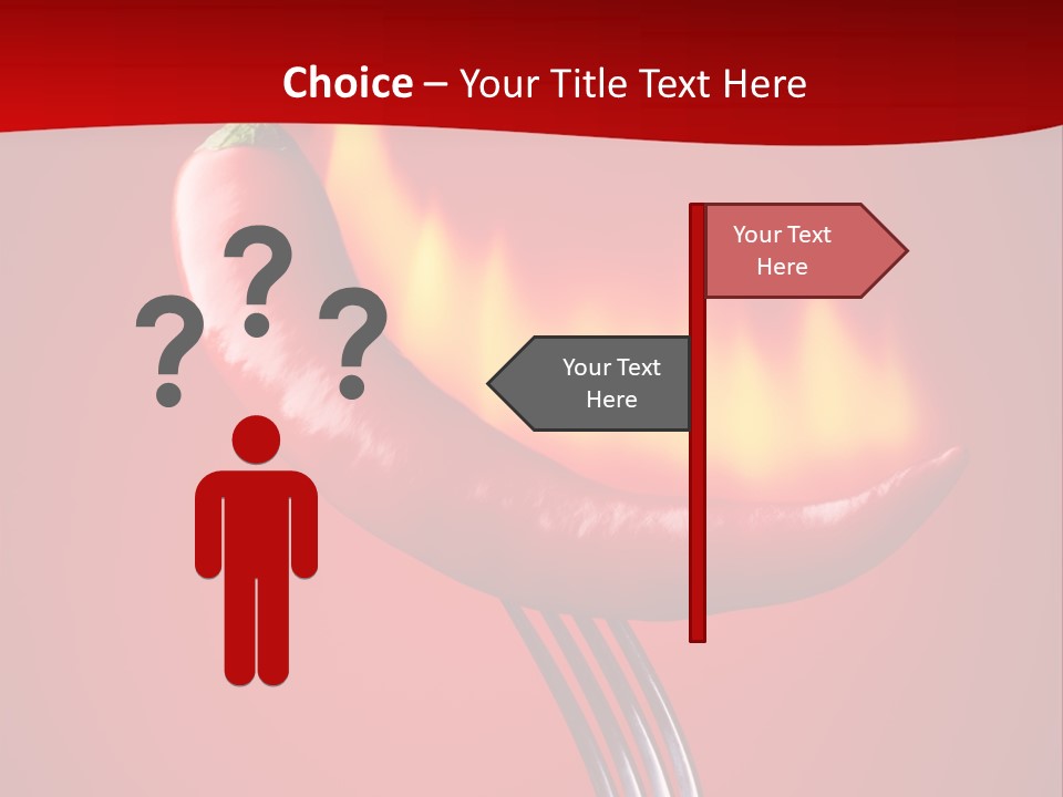 Plant Chili Fire PowerPoint Template