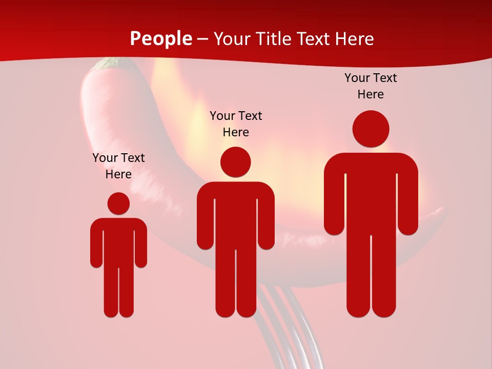 Plant Chili Fire PowerPoint Template