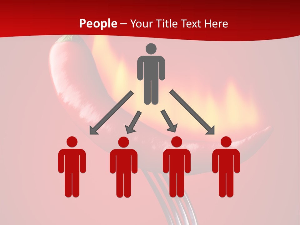 Plant Chili Fire PowerPoint Template