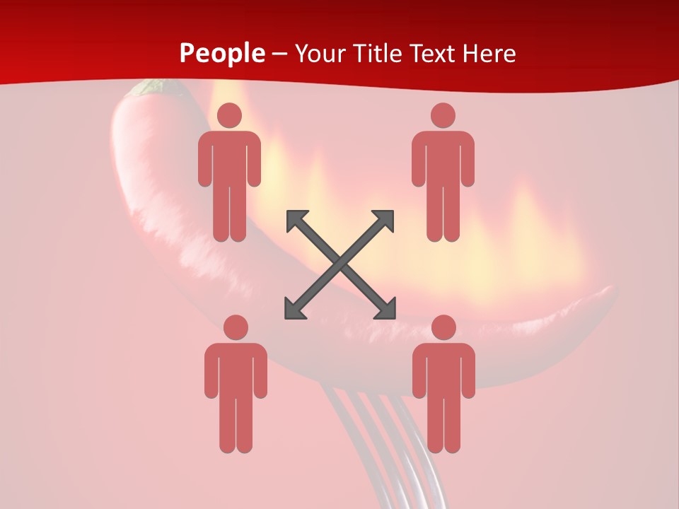 Plant Chili Fire PowerPoint Template