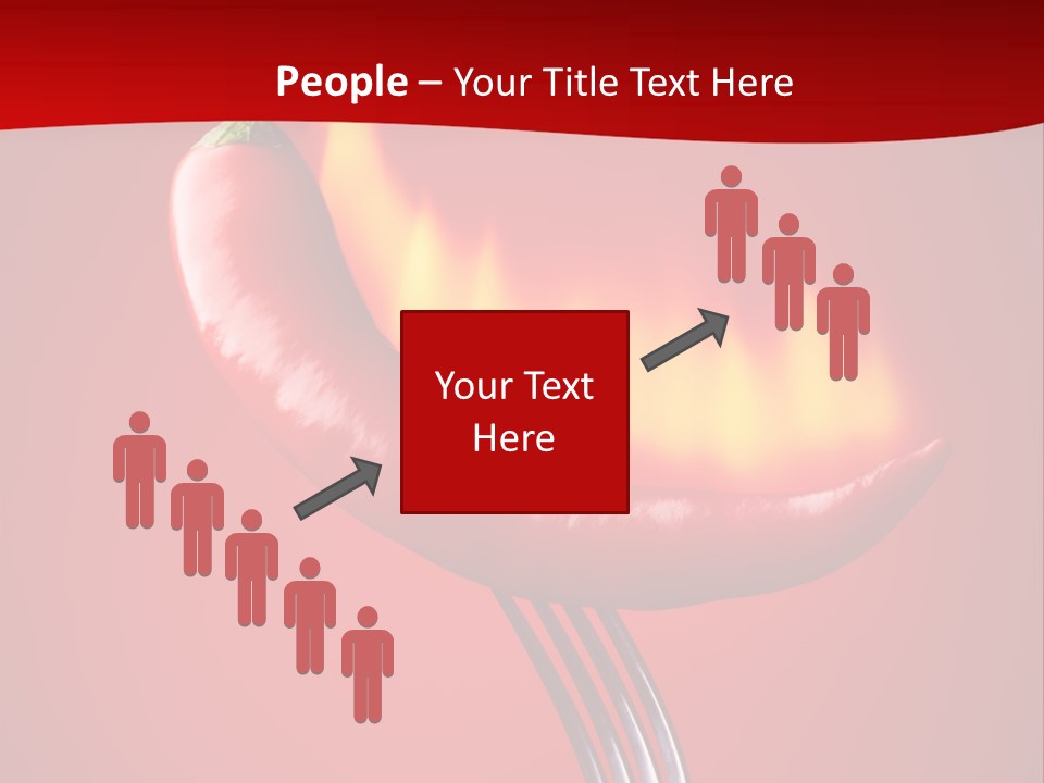 Plant Chili Fire PowerPoint Template