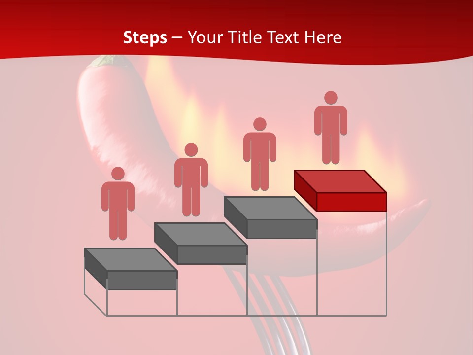 Plant Chili Fire PowerPoint Template