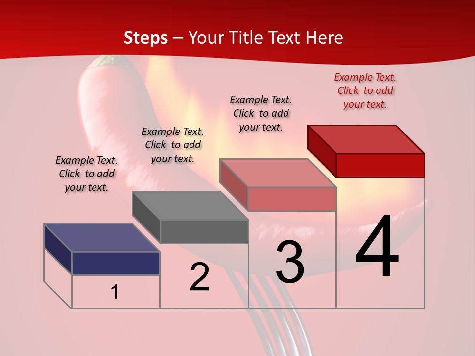 Plant Chili Fire PowerPoint Template