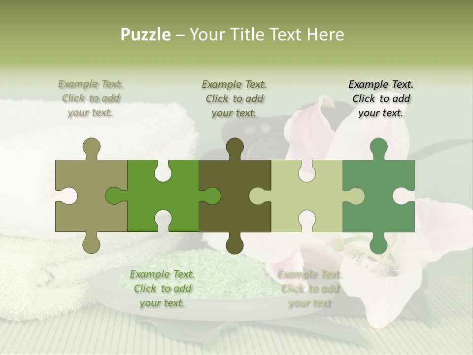 Home Healthy Cosmetics PowerPoint Template