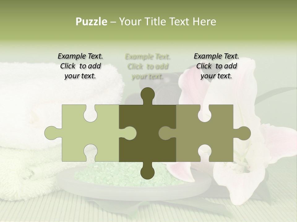 Home Healthy Cosmetics PowerPoint Template