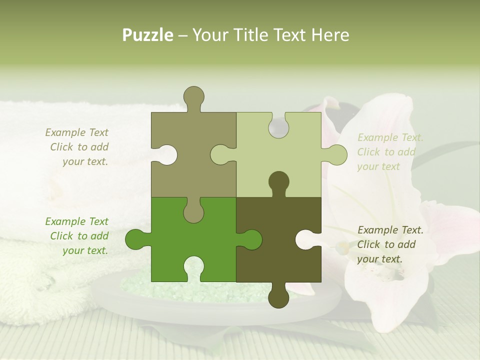 Home Healthy Cosmetics PowerPoint Template